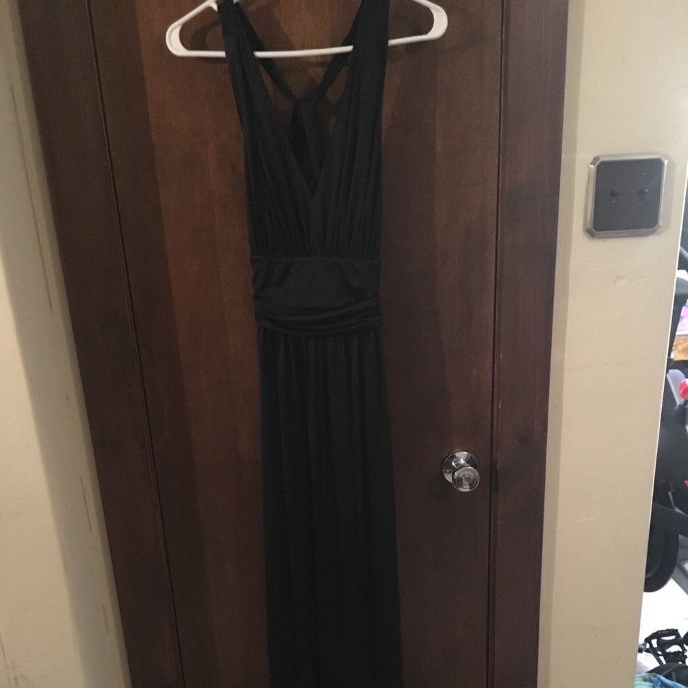 Express black gown